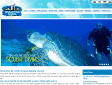 Tablet Screenshot of nautilusdivingcyp.com